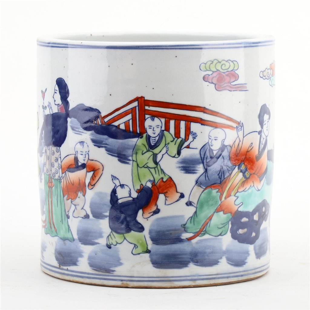 Danny's Fine Porcelain Planter - Ladies and Children