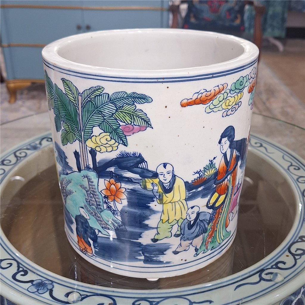 Danny's Fine Porcelain Planter - Ladies and Children