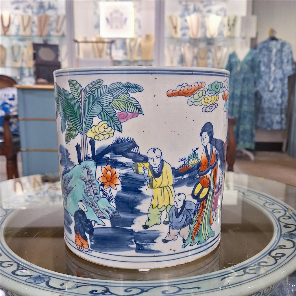 Danny's Fine Porcelain Planter - Ladies and Children