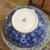 Danny's Fine Porcelain Bowl - Blue & White Floral and Butterflies
