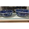 Danny's Fine Porcelain Bowl - Blue & White Floral and Butterflies