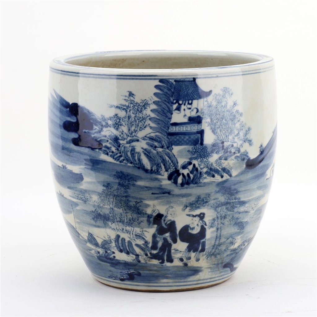 Danny's Fine Porcelain Planter - Village