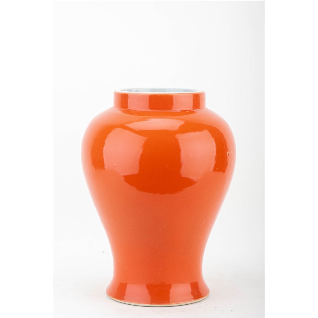 Danny's Fine Porcelain Antique Finish Jar - Coral
