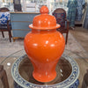 Danny's Fine Porcelain Antique Finish Jar - Coral