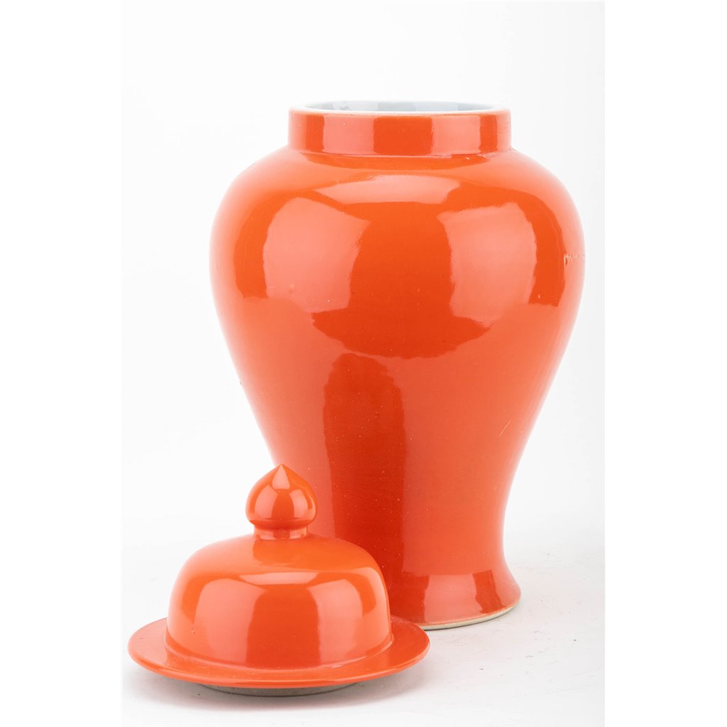 Danny's Fine Porcelain Antique Finish Jar - Coral