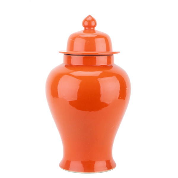 Danny's Fine Porcelain Antique Finish Jar - Coral