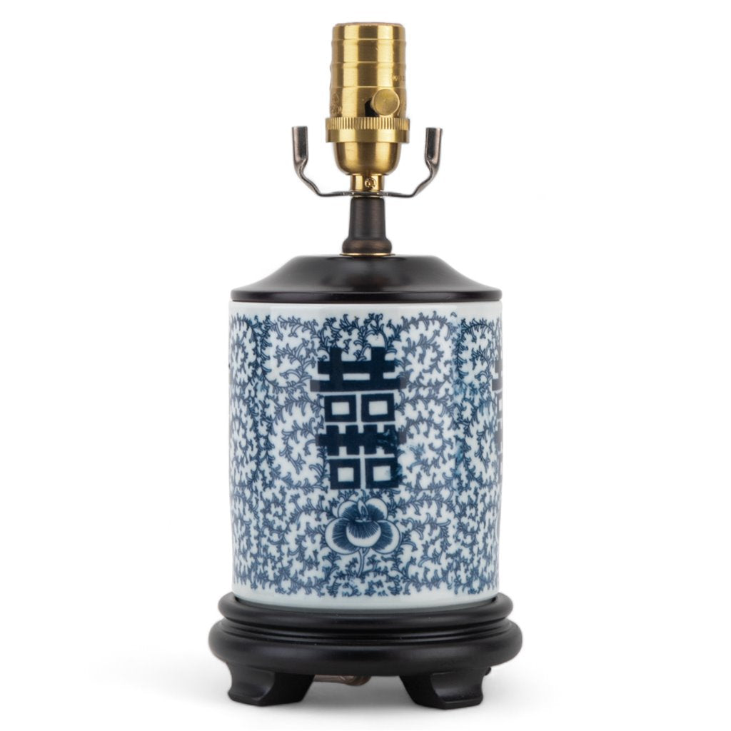 Danny's Fine Porcelain Double Happiness Lamp