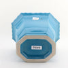 Danny's Fine Porcelain Porcelain Octagonal Footed Planter - Sky Blue (small)