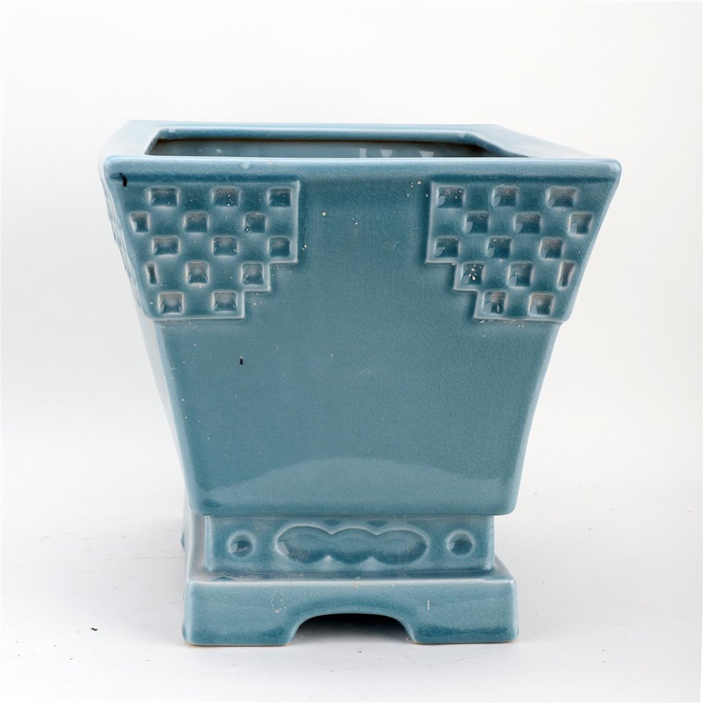 Danny's Fine Porcelain Porcelain Rectangular Planter - Sky Blue (large)