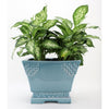 Danny's Fine Porcelain Porcelain Rectangular Planter - Sky Blue (large)