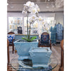 Danny's Fine Porcelain Porcelain Rectangular Planter - Sky Blue (large)