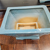 Danny's Fine Porcelain Porcelain Rectangular Planter - Sky Blue (large)