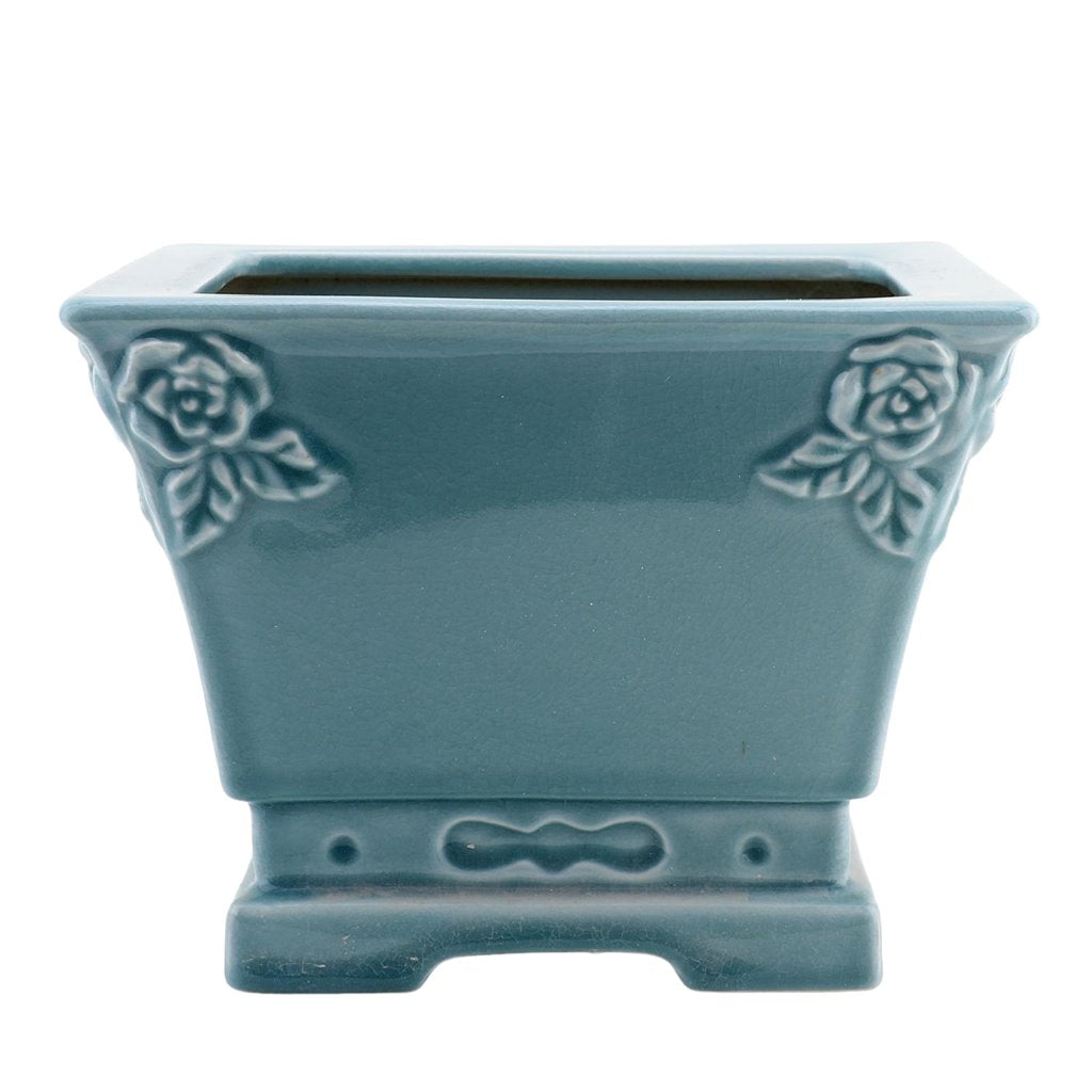 Danny's Fine Porcelain Porcelain Rectangular Planter - Sky Blue (small)