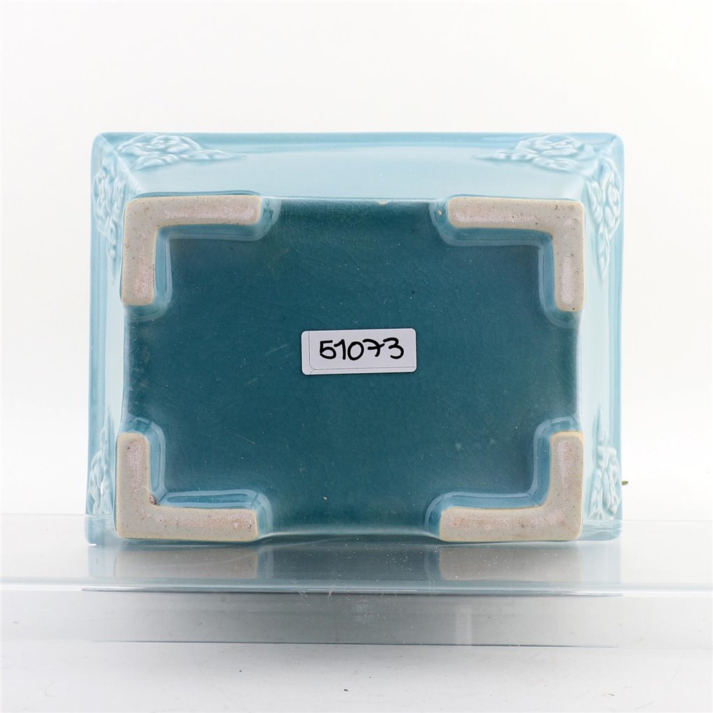 Danny's Fine Porcelain Porcelain Rectangular Planter - Sky Blue (small)