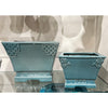Danny's Fine Porcelain Porcelain Rectangular Planter - Sky Blue (small)