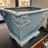 Danny's Fine Porcelain Porcelain Rectangular Planter - Sky Blue (small)