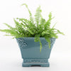 Danny's Fine Porcelain Porcelain Rectangular Planter - Sky Blue (small)