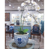 Danny's Fine Porcelain Round Planter - Blue & White Double Happiness