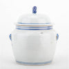 Danny's Fine Porcelain Round Cover Lid Jar - Floral & Bird