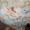Danny's Fine Porcelain Ball Vase Lamp - Blue and Crane (acrylic Stand)