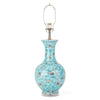 Danny's Fine Porcelain Ball Vase Lamp - Blue and Crane (acrylic Stand)