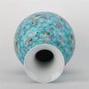 Danny's Fine Porcelain Ball Vase Blue and Crane