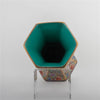 Danny's Fine Porcelain Hex Imperial Cup Vase