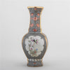 Danny's Fine Porcelain Rectangular Vase Dark Bird