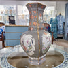 Danny's Fine Porcelain Rectangular Vase Dark Bird