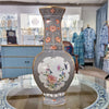 Danny's Fine Porcelain Rectangular Vase Dark Bird