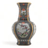 Danny's Fine Porcelain Rectangular Vase Dark Bird