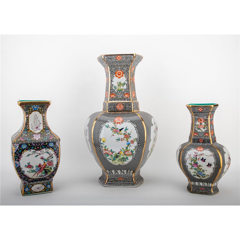 Danny's Fine Porcelain Square Vase