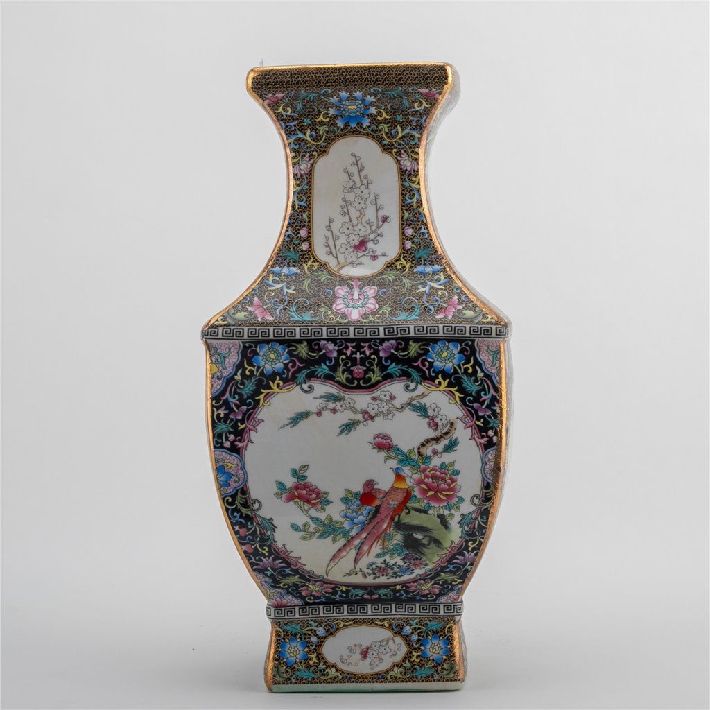 Danny's Fine Porcelain Square Vase