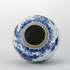 Danny's Fine Porcelain Hand Made Apple Shape Lidded Round Jar Blue & White Apple Jar