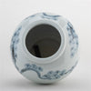 Danny's Fine Porcelain Round Pot Aged Cobalt Blue