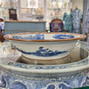 Danny's Fine Porcelain Hand Painted Round Basin
