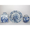 Danny's Fine Porcelain Bulb Lidded Jar Floral & Bird