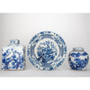 Danny's Fine Porcelain Bulb Lidded Jar Floral & Bird