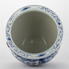 Danny's Fine Porcelain Round Fishbowl Blue & White Bird