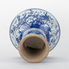 Danny's Fine Porcelain Pedestal Stand Round Basin Blue & White Bird