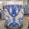 Danny's Fine Porcelain Fishbowl Basin Floral & Bird