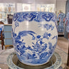 Danny's Fine Porcelain Fishbowl Basin Floral & Bird