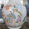 Danny's Fine Porcelain Antiqued Finish Big Belly Vase - Scholar Union