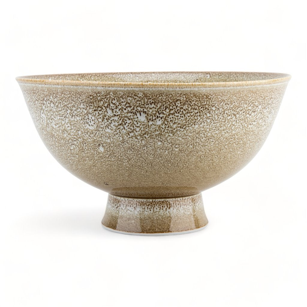 Danny's Fine Porcelain Shell Glazed Round Pedestal Basin
