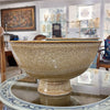 Danny's Fine Porcelain Shell Glazed Round Pedestal Basin