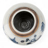 Danny's Fine Porcelain Blue & White Lidded Jar Antique Finish with Hand-Painted Birdsht