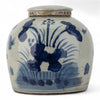 Danny's Fine Porcelain Blue & White Lidded Jar Traditional Chinese Landscape Scene