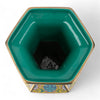 Danny's Fine Porcelain Hexagonal Vase – Landscape Motif