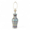 Danny's Fine Porcelain Red Porcelain Lamp – Floral Motif