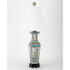 Danny's Fine Porcelain Porcelain Lamp – Bird & Floral & Landscape Motif